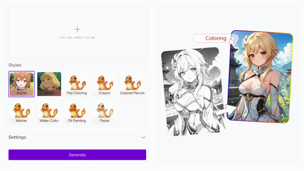 Colorify AI colorizer tool